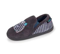 Isotoner Chaussons pantoufles Mocassins garçon monstre rayé 31
