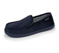 Isotoner Chaussons pantoufles Mocassins homme semelle à mémoire de forme, 46 EU, marine