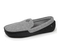 Isotoner Chaussons pantoufles Mocassins homme ultra confortables et légers, 42 EU, dégradé gris