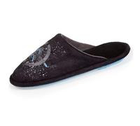 Isotoner Chaussons pantoufles Mules garçon impressions gomme, 36 EU, noir