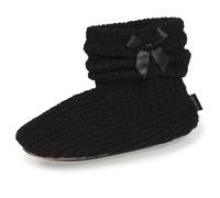 isotoner Chaussons Bottillons Hauts Femme,Noir,37 EU