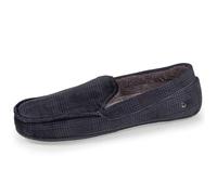 Isotoner Chaussons pantoufles Mocassins homme ultra confortables et légers, 41 EU, marine