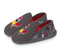 Isotoner Chaussons ultra confortables, faciles à enfiler gris garçon 30