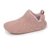 Isotoner Chaussons pantoufles bottillons femme ultra confortables, 37 EU, rose chiné