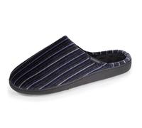 Isotoner Chaussons pantoufles Mules homme ultra confortables, semelle à mémoire de forme et soutient de la voûte plantaire 44
