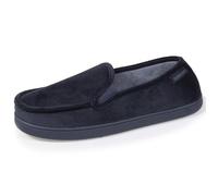 Isotoner Chaussons velour ultra doux marine homme 43