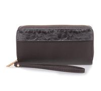 Isotoner Compagnon Femme Grand Portefeuille, Protection RFID Anti-piratage de Carte