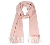 Isotoner Echarpe femme type plaid, ultra douce rose