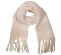 Isotoner Echarpe type plaid, ultra douce, chaude, très confortable crème/beige femme