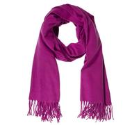 Isotoner Echarpe type plaid, ultra douce groseille femme