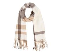 Isotoner Echarpe ultra douce, chaude, très confortable, 50x200 cm beige/marron femme