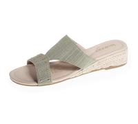 Isotoner Espadrilles Femme, 39 EU, Kaki