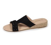 Isotoner Espadrilles Femme à mémoire de Forme compensée 3 cm 40 Noir