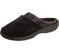 Isotoner Femmes Microterry Pillowstep Satin Manchette Sabot Pantoufles - 96000