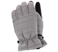 Isotoner Gant d'hiver matelassé pour homme avec poignet froncé XL Gris cendré