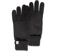 Isotoner Gants femme avec fil irisé, TU, noir
