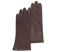 ISOTONER Gants cuir doublés soie femme,Marron,6 (XXS)