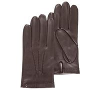 Isotoner - Gants doublé soie - Homme - Marron - Taille 7.5