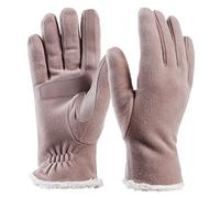 Isotoner Gants en Polaire Stretch, Rose Clair-Recyclé et Smartdri, Taille Unique Femme