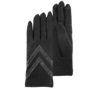 Isotoner Gants tactiles, chauds, en laine, non doublés noir femme