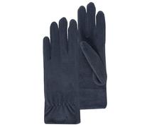 Isotoner Gants femme résistants à l'eau, en polaire stretch, non doublés, TU, marine