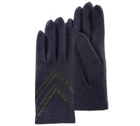 Isotoner Gants femme tactiles, chauds, en laine, non doublés, TU, marine