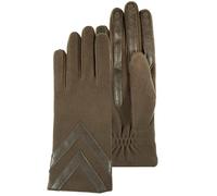 Isotoner Gants femme tactiles en polaire recy résistant à l'eau, non doublés, TU, kaki