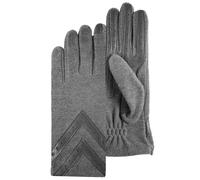Isotoner Gants femme tactiles en polaire recyclée résistant à l'eau, non doublés, TU, gris