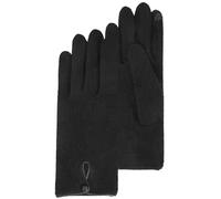 Isotoner Gants femme tactiles non doublés légers, TU, noir