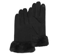 Isotoner Gants femme tactiles non doublés, TU, noir