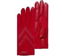 Isotoner Gants femme tactiles tissu extensible recyclé, résistant à l'eau, non doublé, taille unique