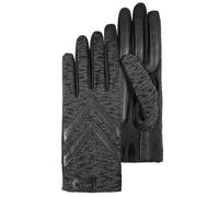 Isotoner Gants femme tactiles tissu extensible recyclé, résistant à l'eau, non doublé, taille unique, TU, imprimé
