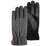 Isotoner Gants homme tactiles bi-matières tissu/polaire - doublure flexible, L/XL, chevrons