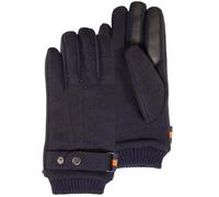 Isotoner Gants homme tactiles en tissu lainé, doublés imitation fourrure 9/9.5