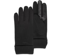 Isotoner Gants homme tactiles, non doublés, S/M, noir
