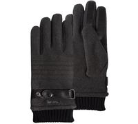 Isotoner Gants homme tatciles, chauds, doublés en imitation micro-fourrure, S/M, gris