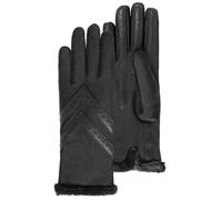 Isotoner Gants femme tactiles en tissu recyclé, doublés chaud, taille unique
