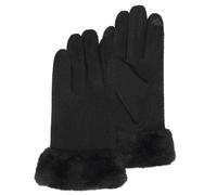 Isotoner Gants femme tactiles non doublés, TU, noir