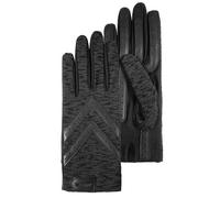 Isotoner Gants tactiles tissu extensible recyclé, résistant à l'eau, non doublé, taille unique imprimé femme