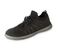 Isotoner Homme Chaussures à Lacets pour l'intérieur et l'extérieur Chausson, Noir, 43 EU