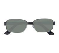 Isotoner Lunettes de soleil branches x-tra flex, verres polarisants argent mixte adulte