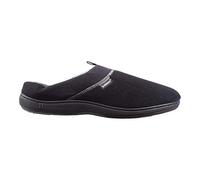 isotoner Men's Microsuede Devin Slip On Slipper with with Cooling Memory Foam for Indoor/Outdoor Comfort