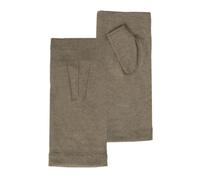 Isotoner Mitaines en laine - non doublées kaki femme Taille unique