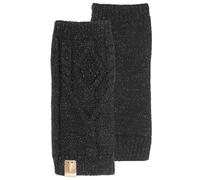 Isotoner Mitaines femme effet tressé, TU, noir