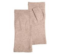Isotoner Mitaines femme en laine - non doublées, TU, beige