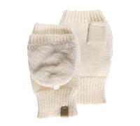 Isotoner Mitaines femme ultra doux - non doublées, TU, crème