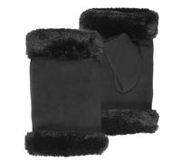 Isotoner Mitaines fille bord fourrure confort | Doublure imitation fourrure pour une chaleur enveloppante