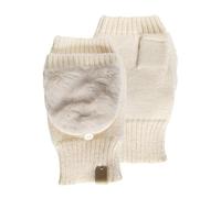 Isotoner Mitaines ultra doux - non doublées crème femme
