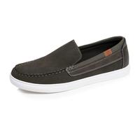Isotoner Mocassins confortable, souple, semelle à mémoire forme et facile à enfiler kaki homme 42