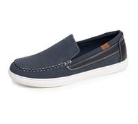 Isotoner Mocassins confortable, souple, semelle à mémoire forme et facile à enfiler marine homme 44